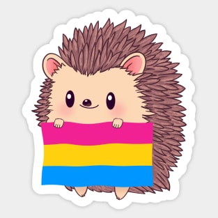 Hedgehog Pansexual Pride Sticker